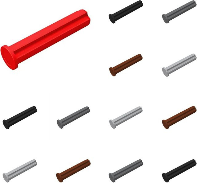 alibricks Achse 3L mit Stop Bricks, Nachfüllpack, 50-teiliges Set - Bild 1