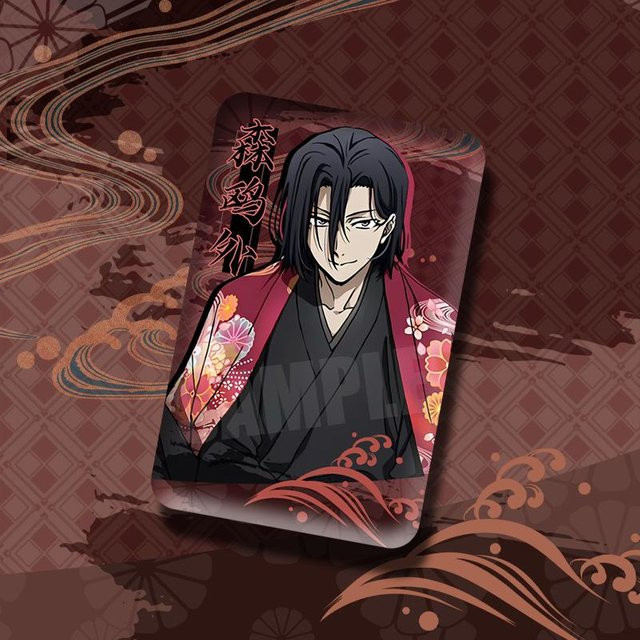 Bungou Stray Dogs Doppel-Blitz-Anstecknadel Osamu Dazai Chuuya Edogawa Ranpo - Bild 1
