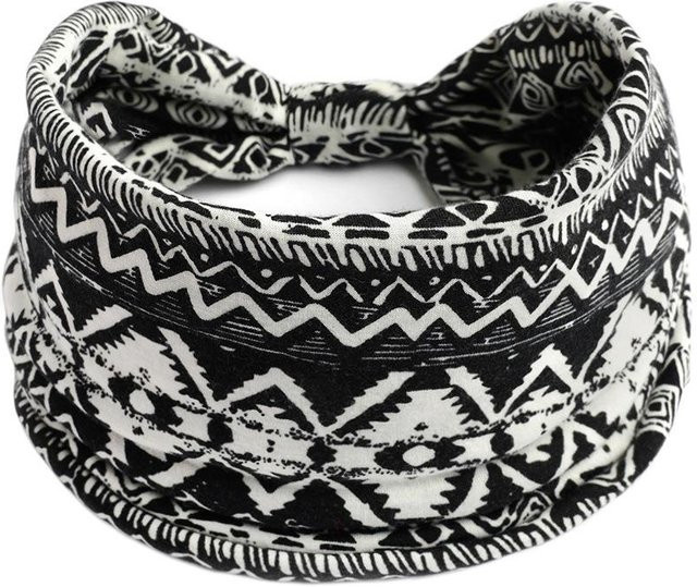 KaiTingu Stirnband, Baumwolle, Blumendruck, Damen - Bild 1