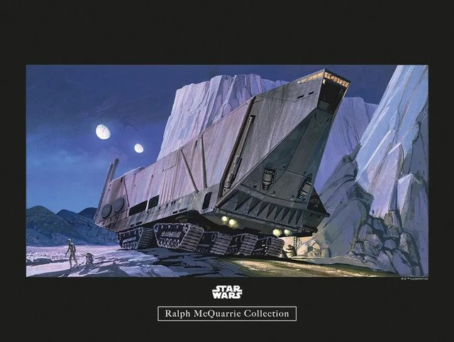 Komar Wandbild Star Wars Sandcrawler, Papierposter, Multicolor, Breite: 40 cm, Höhe: 30 cm - Bild 1
