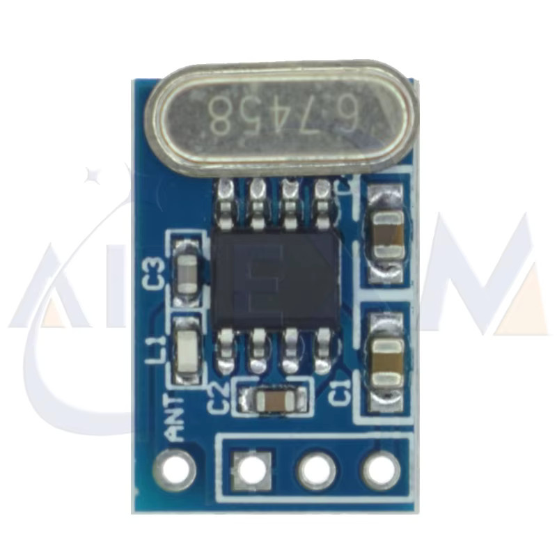 1/5 Set Wireless Sender Empfänger Board Modul 433MHz SYN115 SYN480R ASK/OOK Chip PCB für Arduino in Blau - Bild 2