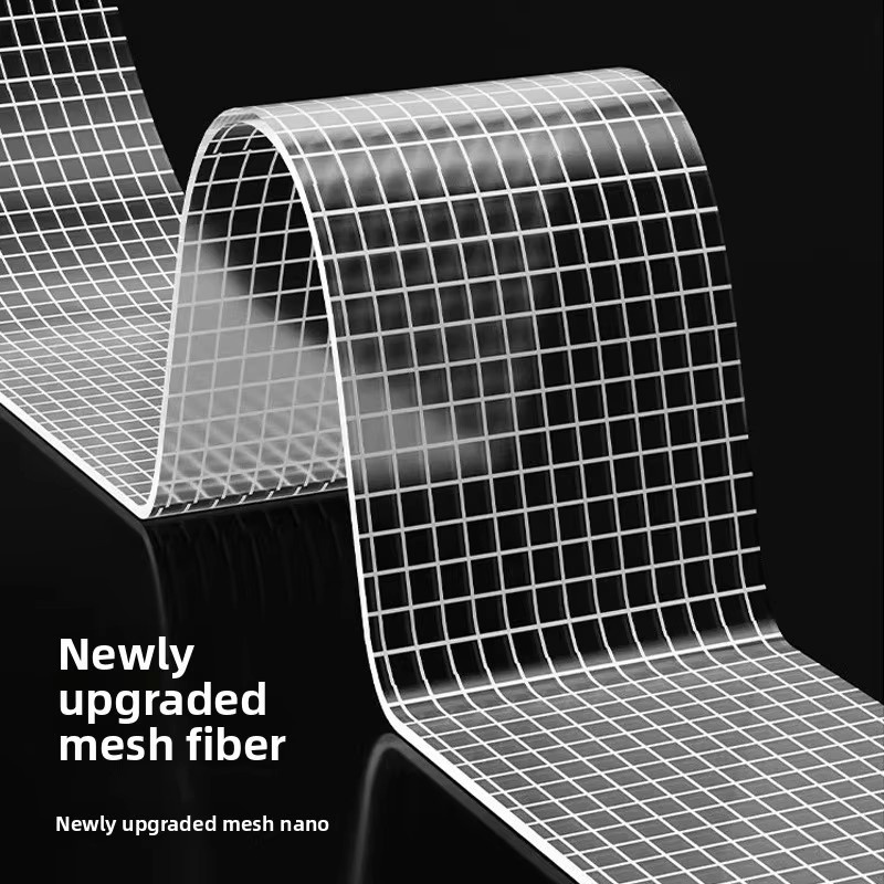 QHSPE Hochviskoses doppelseitiges Mesh-Nano-Klebeband aus Acryl, transparentes spurloses Klebeband für Büro und Heimgebrauch - Bild 2