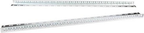 Roline 19-Zoll Profilschienen 16 HE für Wandgehäuse Pro, Silber - Bild 1