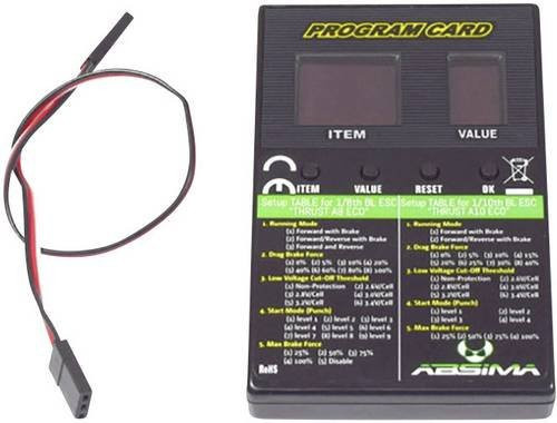 Absima Thrust BL Eco Programmierbox - Bild 1