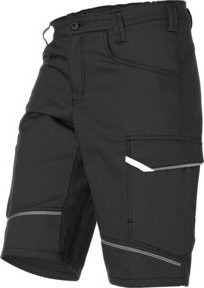 Kübler Shorts ICONIQ in Schwarz/Anthrazit mit Reflexionsdetails Größe 58 - Bild 1