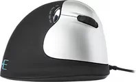 R-Go Tools HE Mouse Ergonomische Optische USB Maus mit 3500 dpi in Schwarz und Silber, B: 9,3 cm, H: 7,9 cm, T: 11 cm - Bild 2