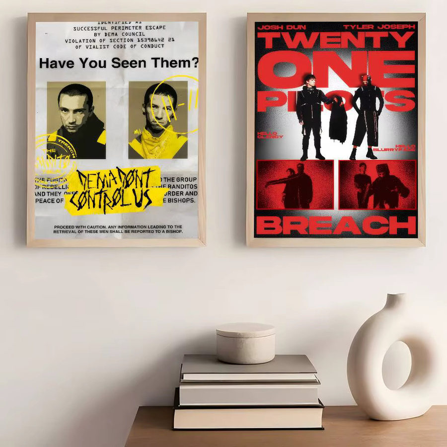 Twenty One Pilots Clancy Poster Wandkunst in HD-Qualität für deine Heimdekoration - Bild 3