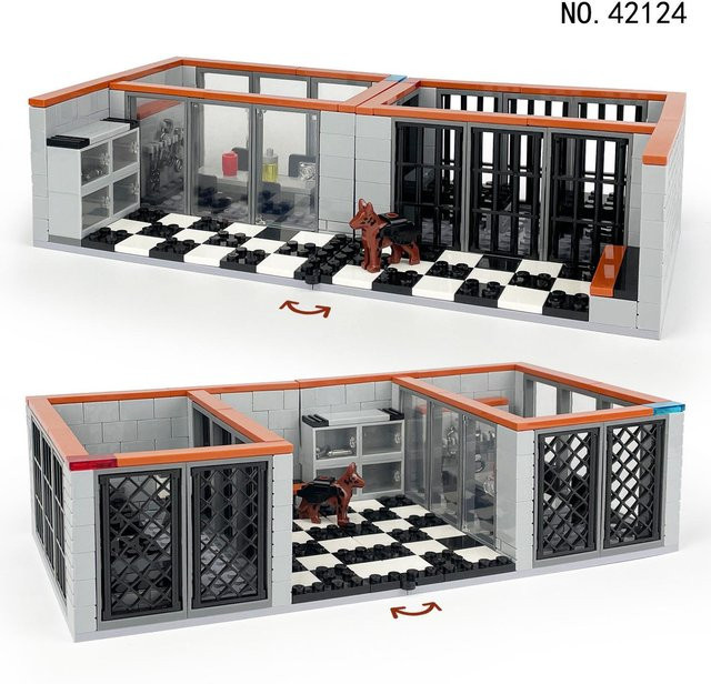 Halden Prison Gefängnis, Montagebausteine, ab 6 Jahren - Bild 1