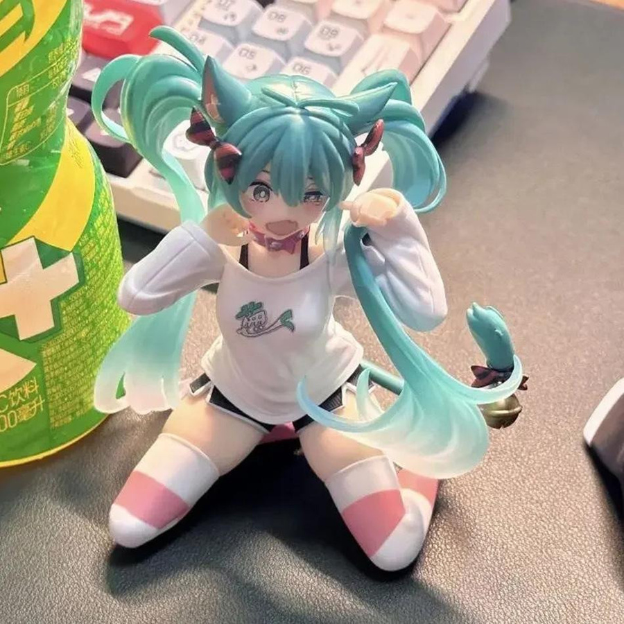 Yiran toy 1 Hatsune Miku Actionfigur Katzenohren PVC ab 3-6 Jahren - Bild 3