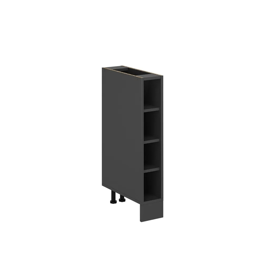 Vicco Küchenregal R-Line Offener Küchenschrank Anthrazit Matt B/T/H: 44,0 x 15,0 x 81,6 cm - Bild 2