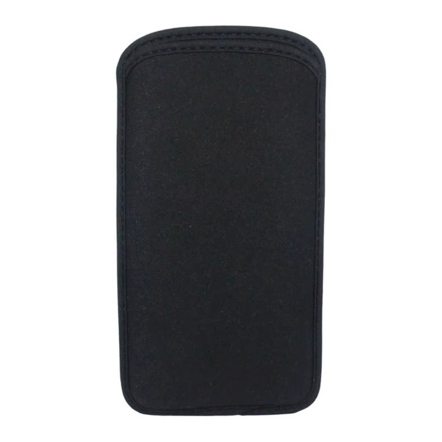 Wasserdichte Handytasche aus Neopren in Schwarz für Smartphones von 6,3 bis 7,2 Zoll, stoßfeste und kratzfeste Schutzhülle - Bild 3