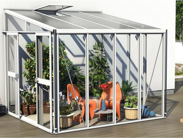 Vitavia Pavillon-Nachrüstsatz Stabilitätsverstärkung für Gewächshäuser Helena 7000 und Athena 7000 in Weiß - Bild 1