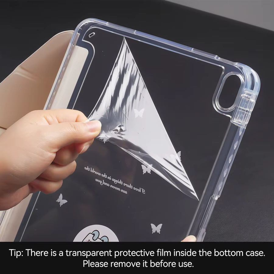 DANYCASE Schutzhülle für iPad 10. und 11. Generation sowie iPad Air und Pro mit Stifthalter in Blau - Bild 2