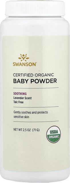 Swanson Bio-Babypuder, Lavendel, 71g, Kinder - Bild 1