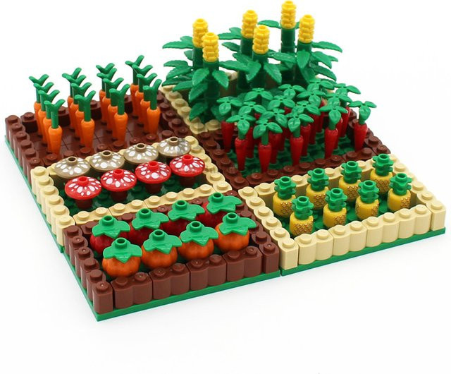 jile MOC Bauernhof Ernte, Bausteine, Bunt / Mehrfarbig - Bild 1