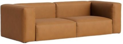 HAY Mags Soft 2,5-Sitzer Sofa Kombination mit Armlehnen und Daunenpolsterung in Leder oder Stoff - Bild 1