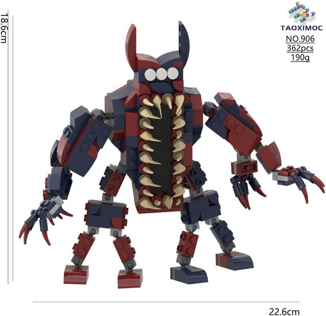 Linyi toy Banban Monster Paper Manual, Kunststoff, Mehrfarbig - Bild 1