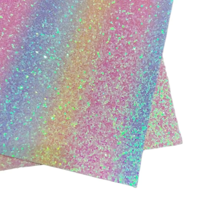 Hitzebeständige DIY Regenbogen-Pailletten Backmatte in Multicolour, B/T: 20 x 30 cm, für Bastelperlen und DIY-Projekte - Bild 2