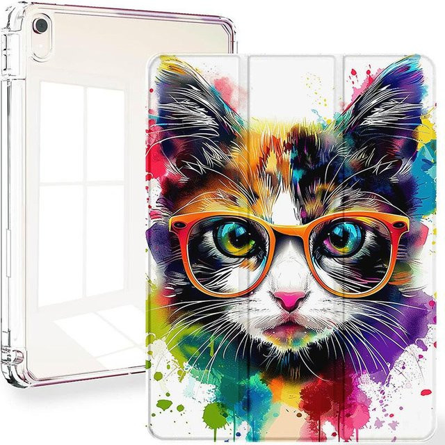 Rui Di Smart Tablet Hülle für iPad Air 6 7 5 4 11 Zoll und 10 Zoll Generationen in Multicolour - Bild 1