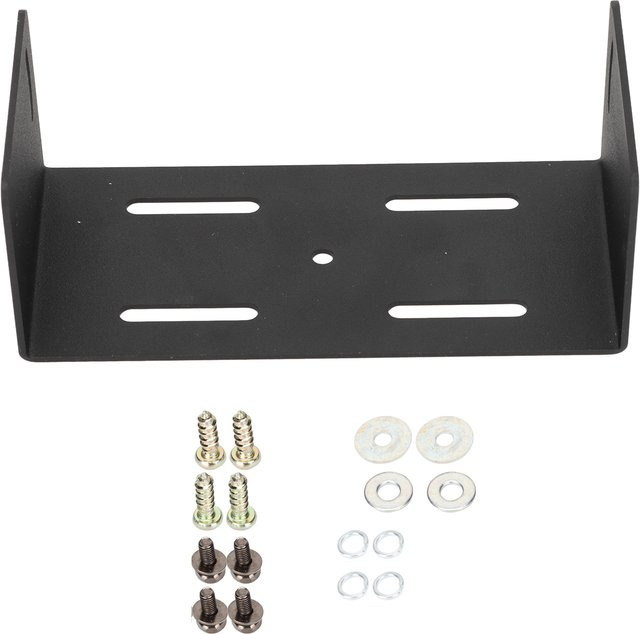 ICOM Metall-Funk-Montagehalterung für Radio-Panels in Schwarz, universell passend für IC-V8000, IC-A110, IC-2820H, IC-E2820, IC-2730 und ID-880H - Bild 1