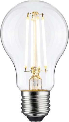 Paulmann LED Filament Glühbirne E27 Warmweiß Dimmbar A60 Transparent Ø 60 mm x H 105 mm - Bild 1
