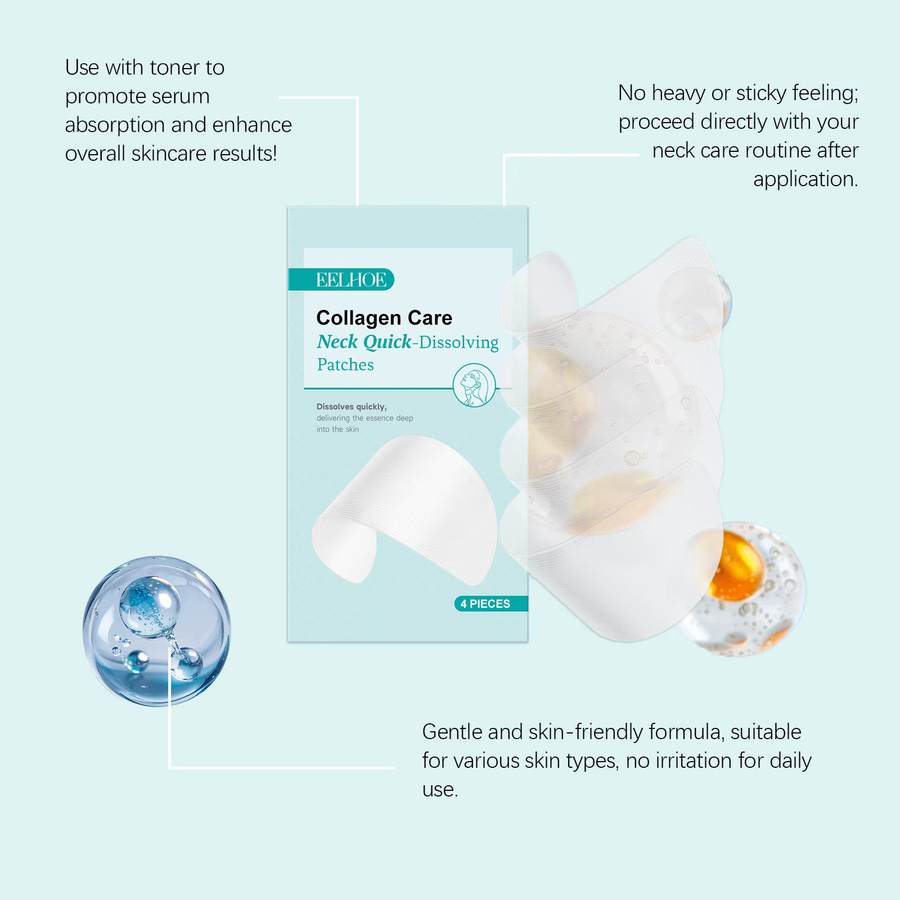 EELHOE Kollagen Halsmaske, Anti-Aging Halspflege - Bild 2