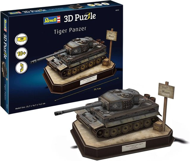 Revell German tank "Tiger I", Fahrzeug, ab 10 Jahren - Bild 1