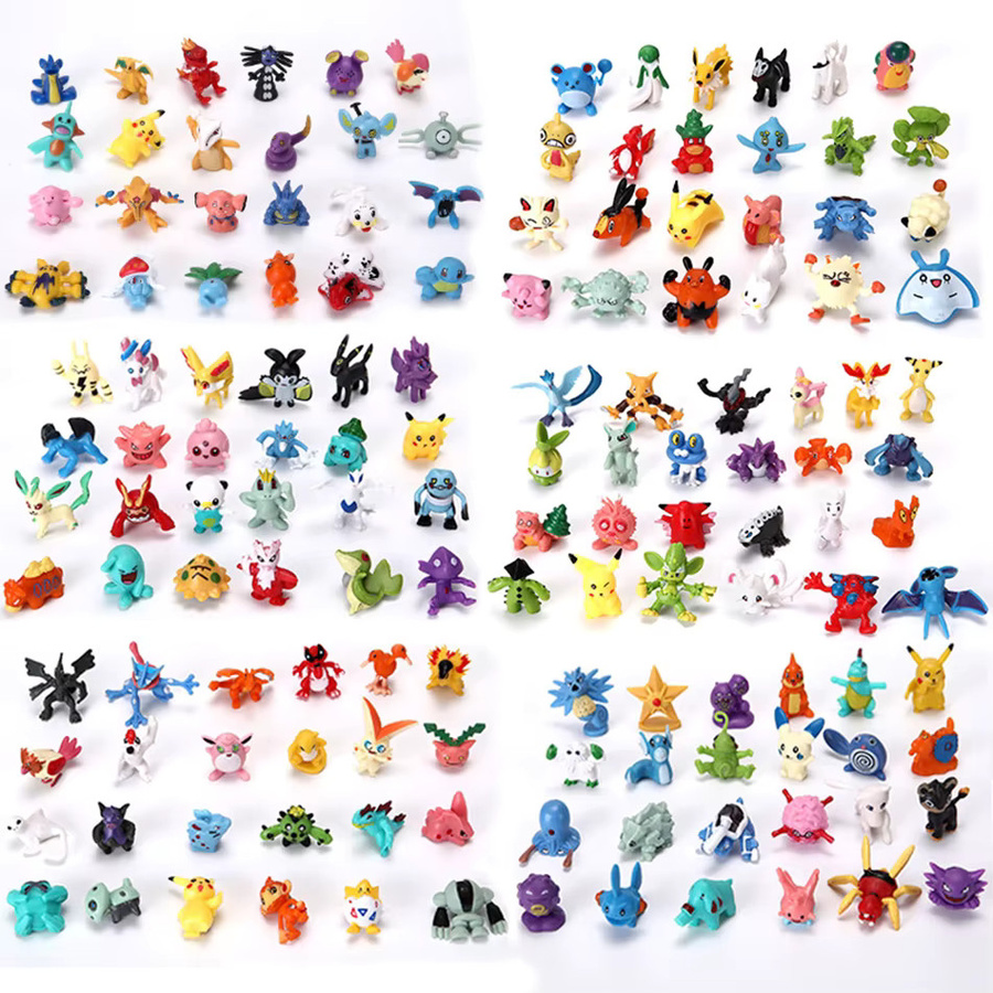 Bandai Pokémon Actionfiguren, Mini-Figuren, 24-144 Stück - Bild 2