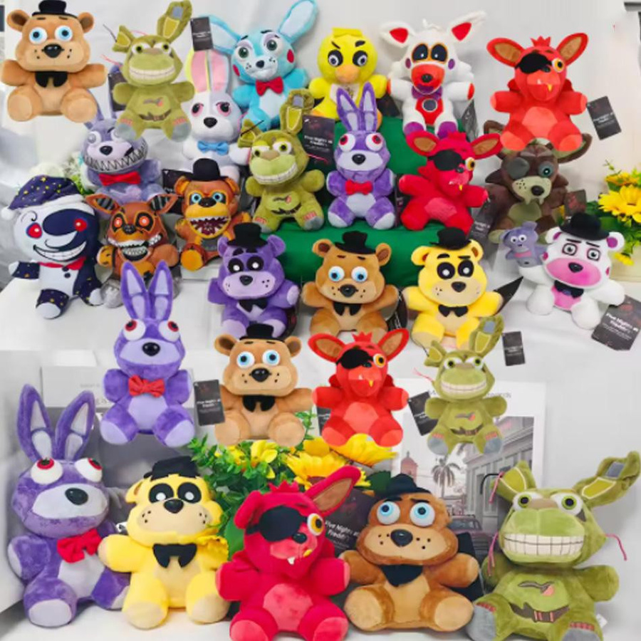 Five Night At Freddy Fnaf Plüschspielzeug Bonnie Bär Foxy Kuscheltier Freddy - Bild 2