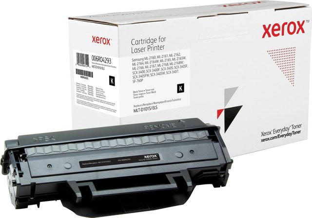 Xerox Everyday Tonerpatrone Schwarz kompatibel mit Samsung ML-2160, 2161, 2162, 2163, 2164, 2165, 2168, SCX-3400, 3401, 3405, 3406, SF-761 (Alternative zu Samsung MLT-D101S) - Bild 1