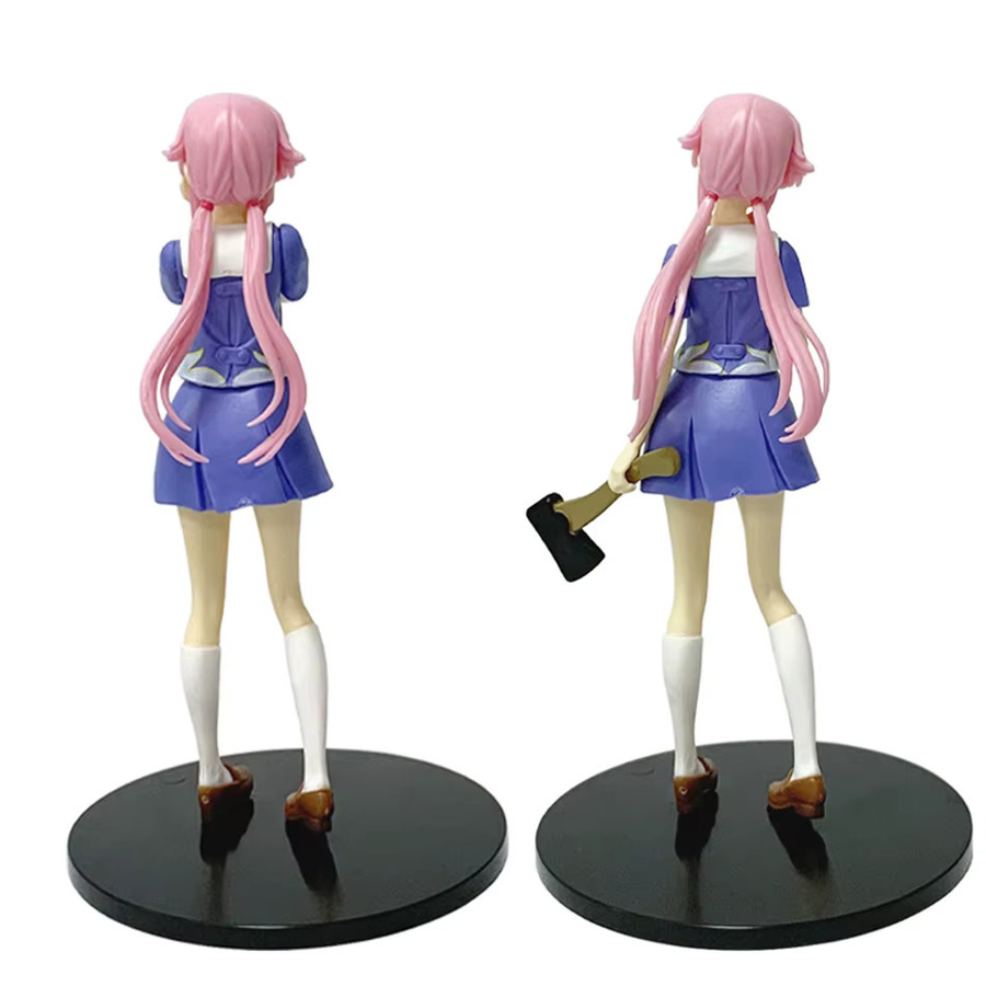 Bandai Mirai Nikki Gasai Yuno Action Figur, 17cm, Bunt - Bild 3