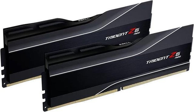 G.Skill Trident Z5 Neo DDR5 Arbeitsspeicher Kit 64 GB (2 x 32 GB) 6000 MHz Schwarz - Bild 1