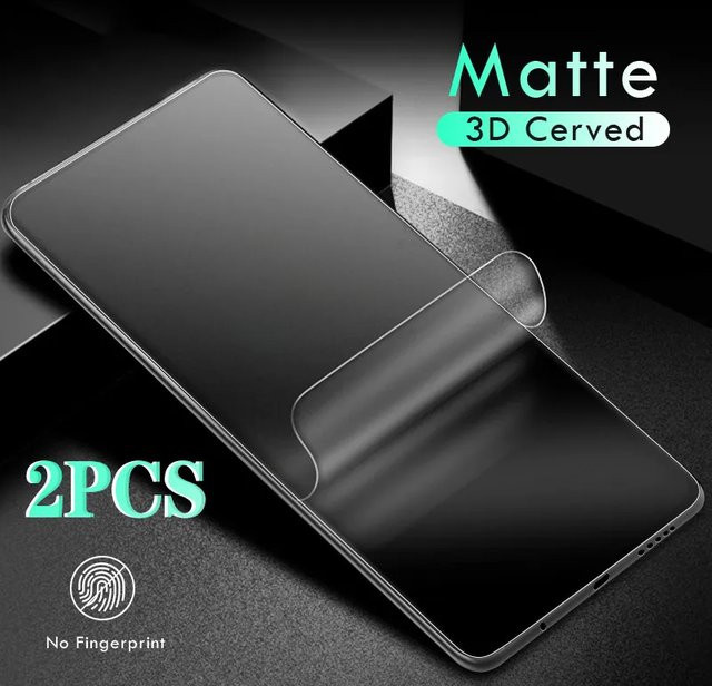 2er-Pack Matte Hydrogel Displayschutzfolien für Samsung Galaxy S24 FE, 6,7 Zoll, Transparent - Bild 1