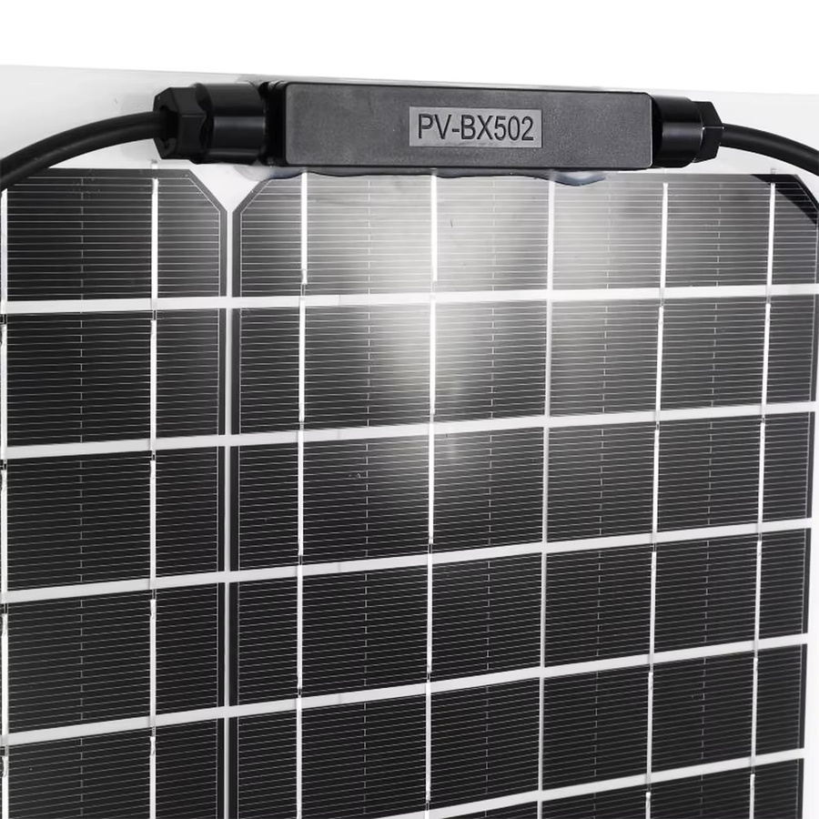 SOECOPO Flexibles Solarpanel mit Smart Controller Kit in Schwarz für Wohnmobile, Boote und Grid-Nutzung - Bild 4