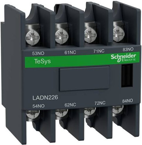 Schneider Electric LADN226 Hilfsschalterblock in Grau - Bild 1