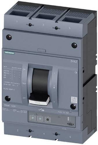 Siemens 3VA2563-6HL32-0AA0 Leistungsschalter in Grau mit einem Einstellbereich von 250 - 630A und einer maximalen Schaltspannung von 690 V/AC - Bild 1