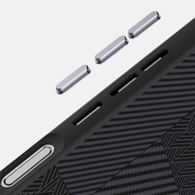 Business Sle Kevlar Schutzhülle mit Kohlefasermuster für Honor 500 und Honor 500 Pro, MagSafe kompatibel, mit Kamera-Schutz und Alloy-Gehäuse, Farben: Schwarz oder Blau - Bild 4