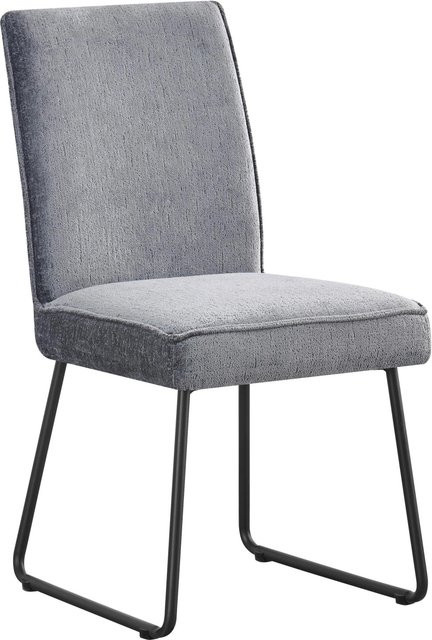 Mömax Stuhl Cora 2 in Dunkelgrau und Schwarz für Esszimmer oder Home-Office, B/T/H: 45 x 61 x 90 cm - Bild 1