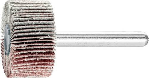 PFERD Korund Fächerschleifer A150 Durchmesser: 30 mm, Breite: 15 mm, Schaft-Durchmesser: 6 mm, 10 Stück - Bild 1