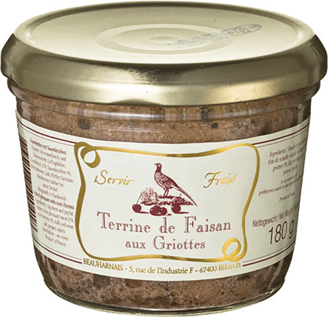 Beauharnais Fasanpastete mit Sauerkirschen 180 g - Bild 1