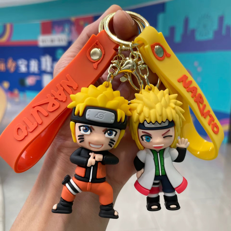 Bandai Naruto Anime PVC Schlüsselanhänger Figur, Bunt / Mehrfarbig - Bild 1