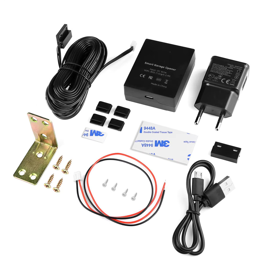 IoTorero Homekit Garagentoröffner ESP32C3 in Schwarz mit Wi-Fi für Home Assistant - Bild 2