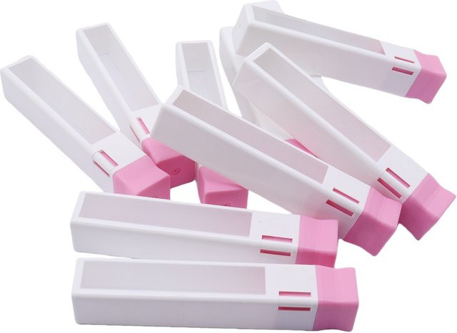 Easy Nail Aufbewahrungsboxen aus Kunststoff, 5/10 Stück, leere Verpackungsröhren für Schleifköpfe - Bild 1