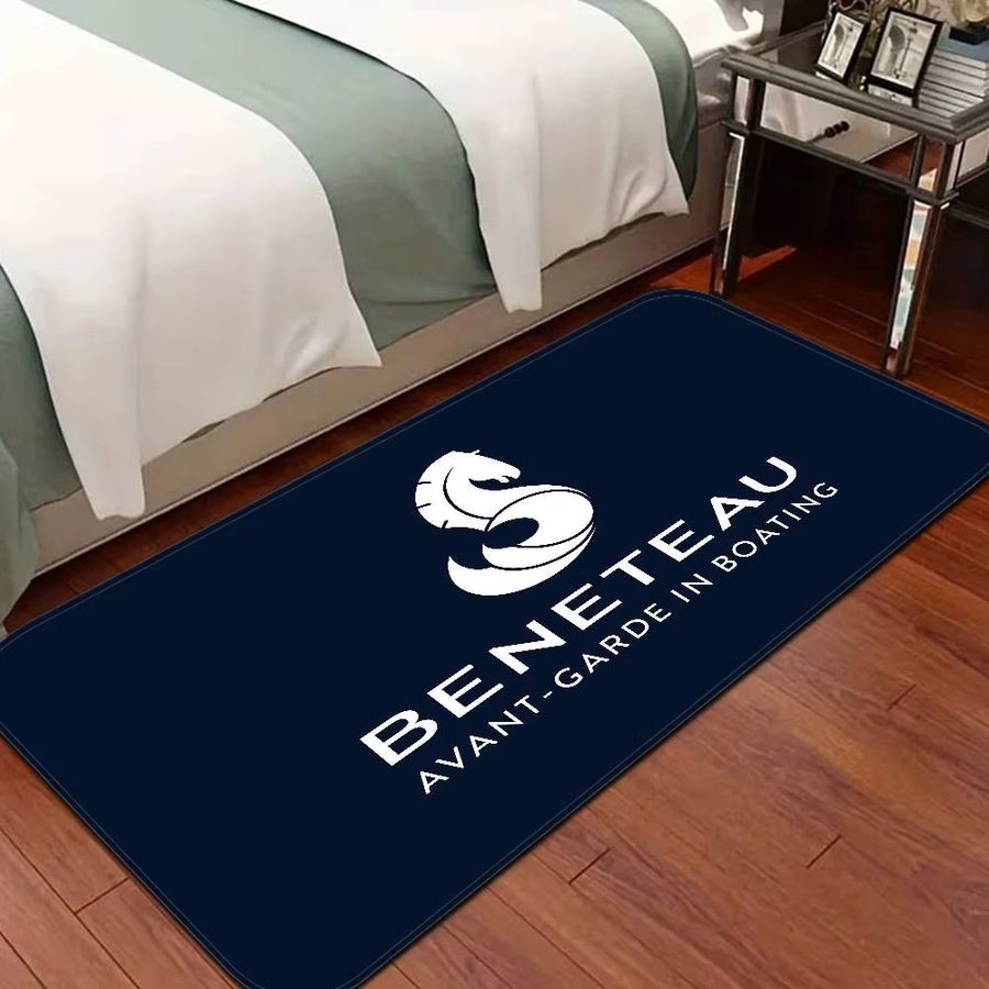 B-BENETEAU Logo Bodenmatte rutschfest für Waschküche, Balkon und Wohnzimmer - Bild 5