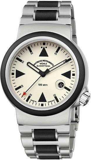 Mühle Glashütte Armbanduhr, Automatik, Edelstahl, 42 mm, Herren - Bild 1