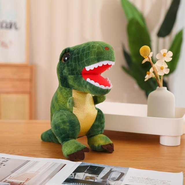 Yiran Health & Beauty Tyrannosaurus Rex Plüschtier, Dinosaurier, 25cm, ab 14 Jahren - Bild 1