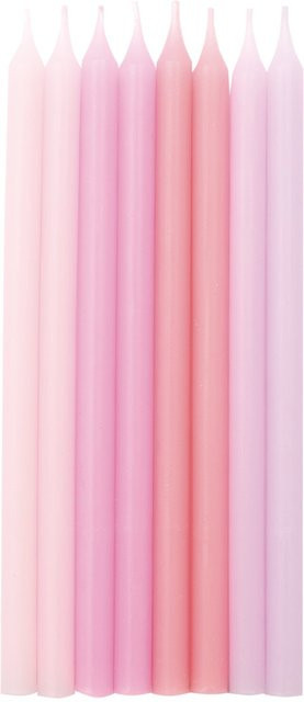Rico Design Stabkerzen aus Paraffin Wachs in Candy, Höhe: 12 cm - Bild 1
