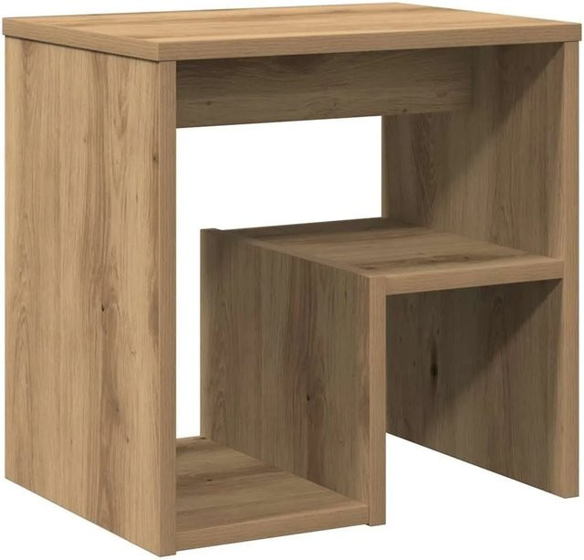 vidaXL Nachttisch Artisan-Eiche in Braun, B/T/H: 40 x 30 x 40 cm - Bild 1