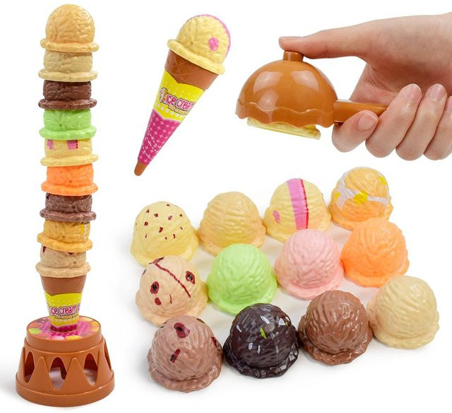 Binchi Lebensmittel Küche Spielzeug, Eis Stapeln, ab 0 Jahren - Bild 1