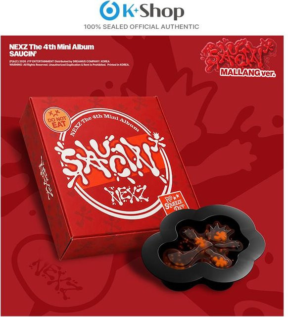 NEXZ 4. Mini-Album SAUCIN MALLANG Ver. in Rot - Bild 1